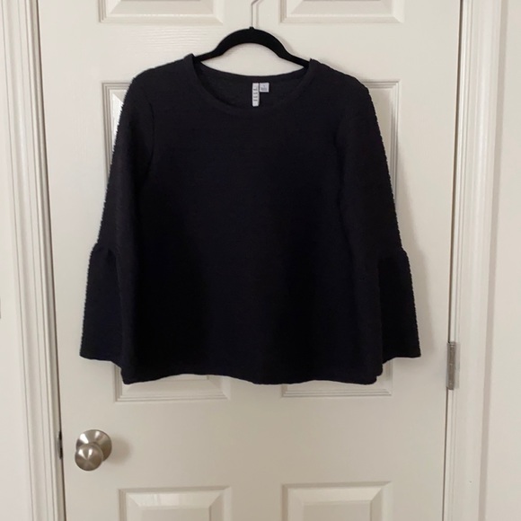 Elle Tops - Elle Bell Sleeve Top Large
